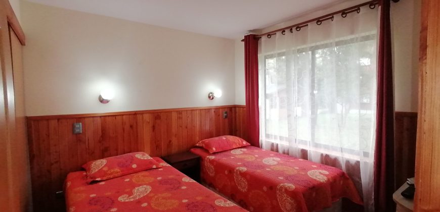 Arriendo  Departamento en Condominio Parque Suizo, Pucón.